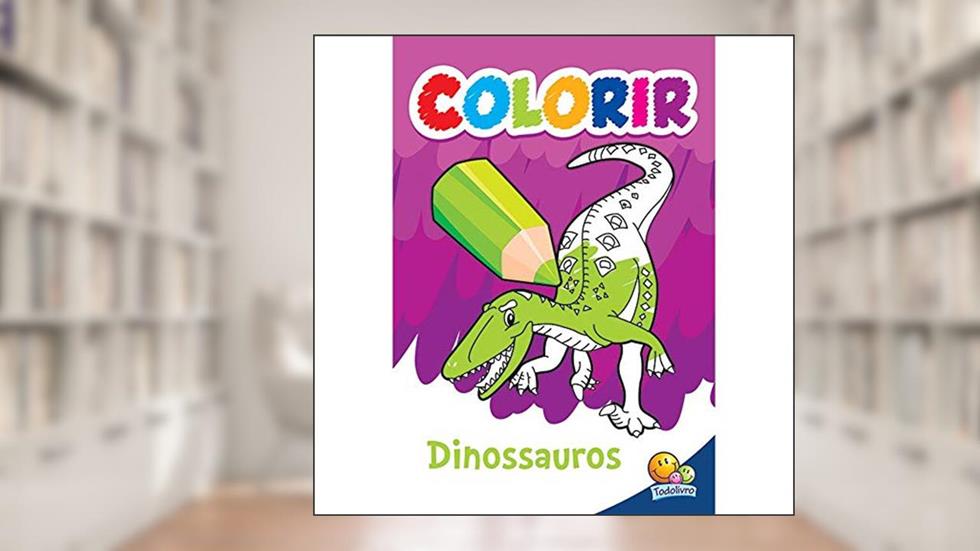 Colorir: Dinossauros, do autor VÁRIOS AUTORES