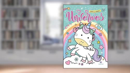 Capa de Unicórnios - Livro de colorir, do autor Ciranda Cultural