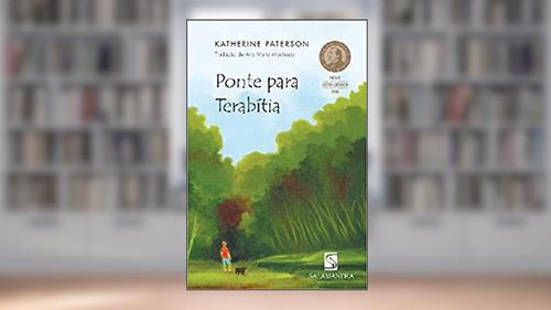 Capa de Ponte para Terabítia, do autor Katherine Paterson