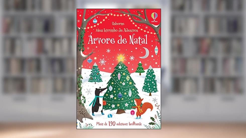 Árvore de Natal: Meu livrinho de adesivos, do autor Jessica Greenwell