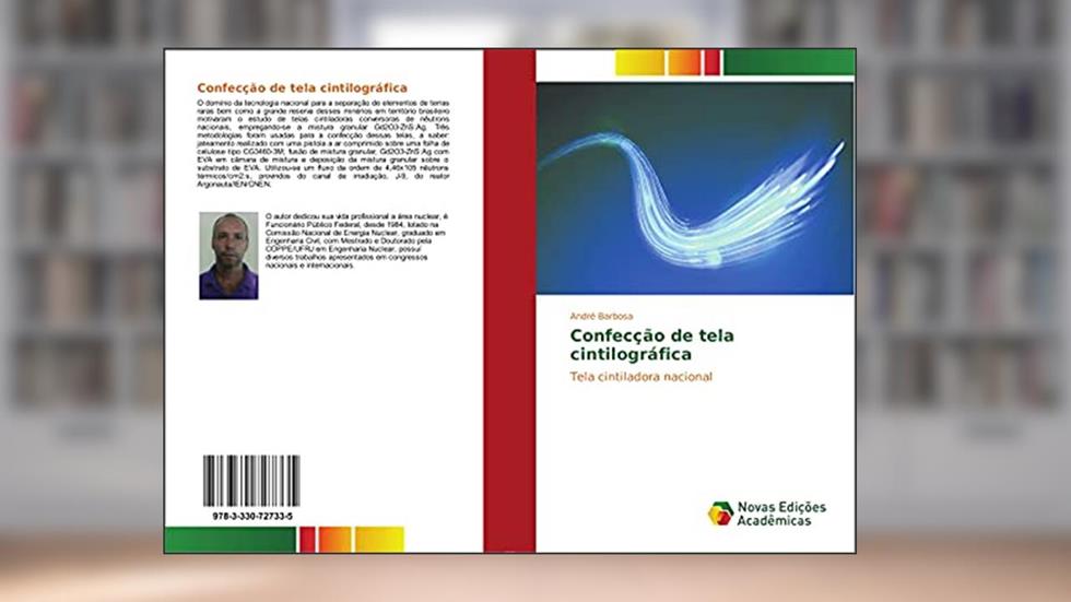 Confecção de tela cintilográfica: Tela cintiladora nacional, do autor André Barbosa