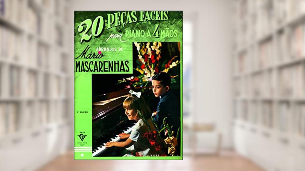 20 Peças fáceis para Piano a quatro mãos, do autor Mário Mascarenhas