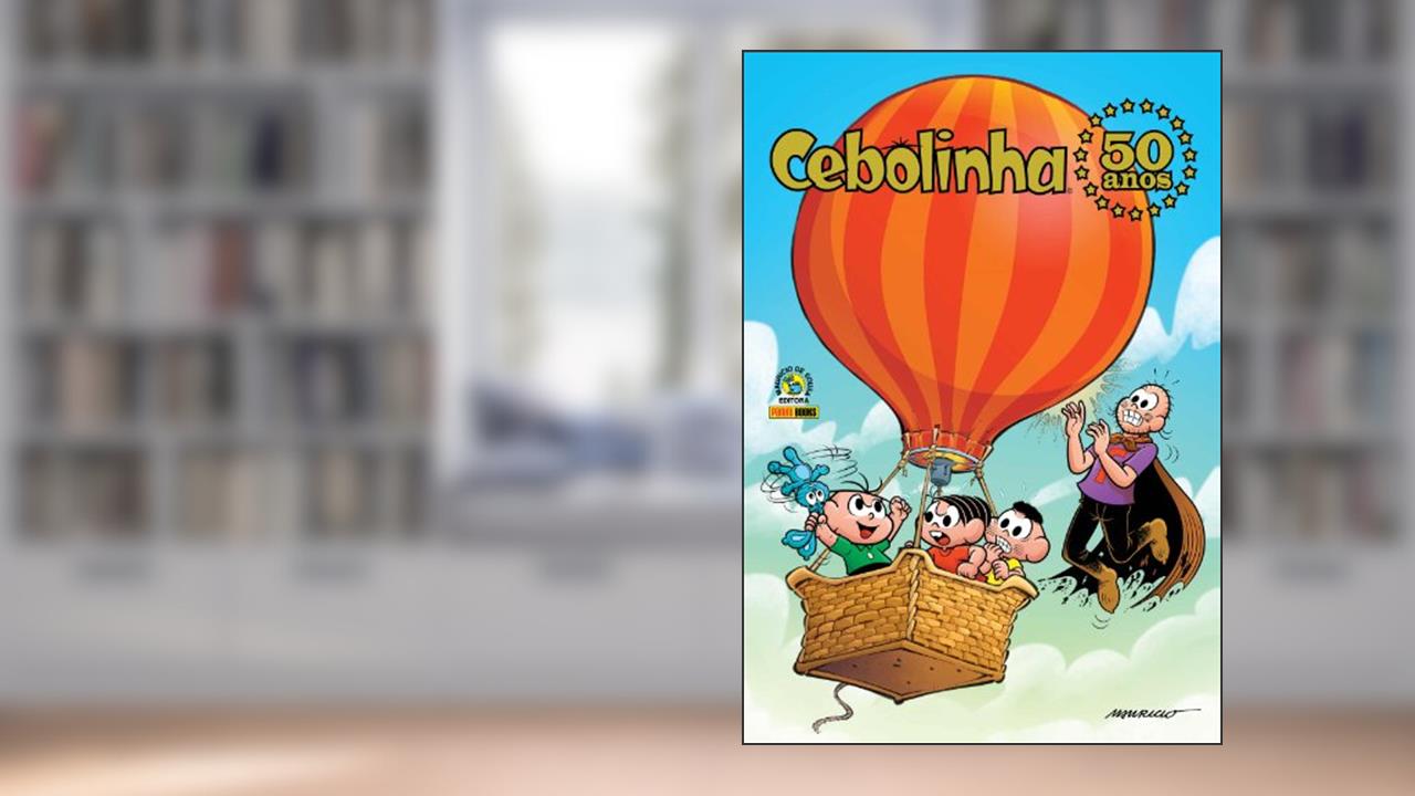 Cebolinha 50 Anos, do autor Mauricio de Sousa