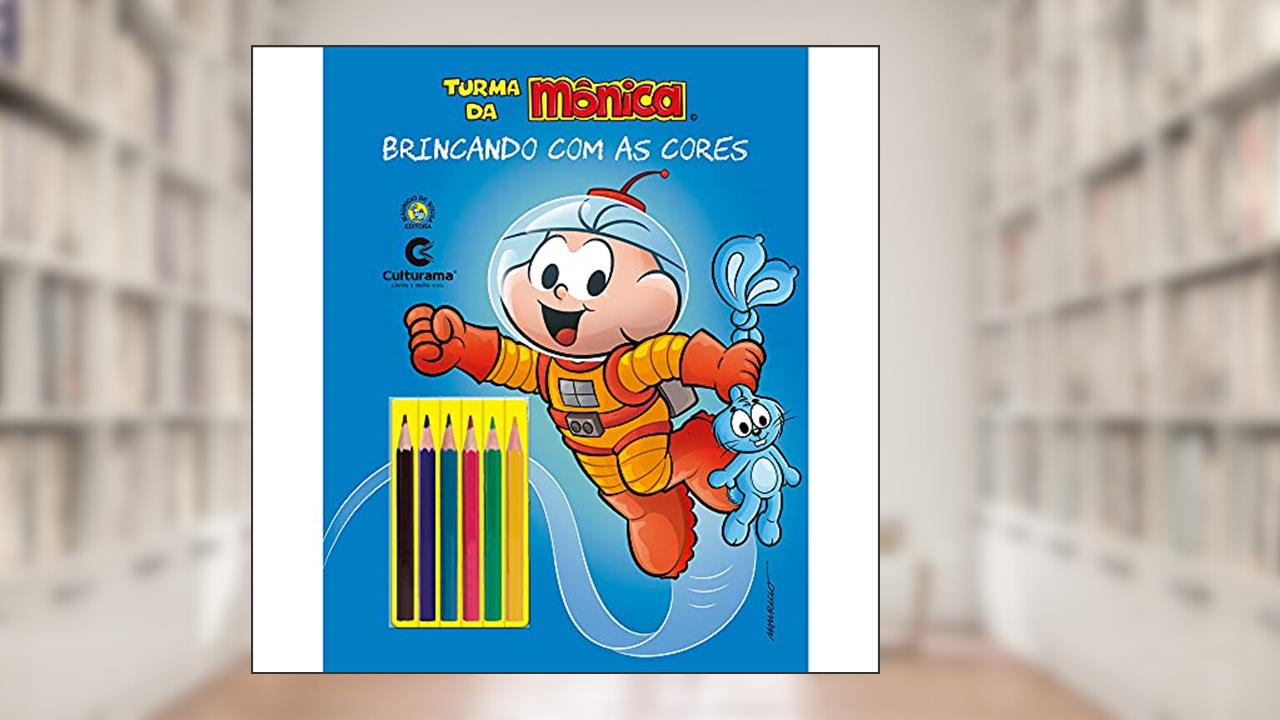 Brincando com as Cores - Cebolinha Universo com Lápis, do autor Equipe De Edições Infantis