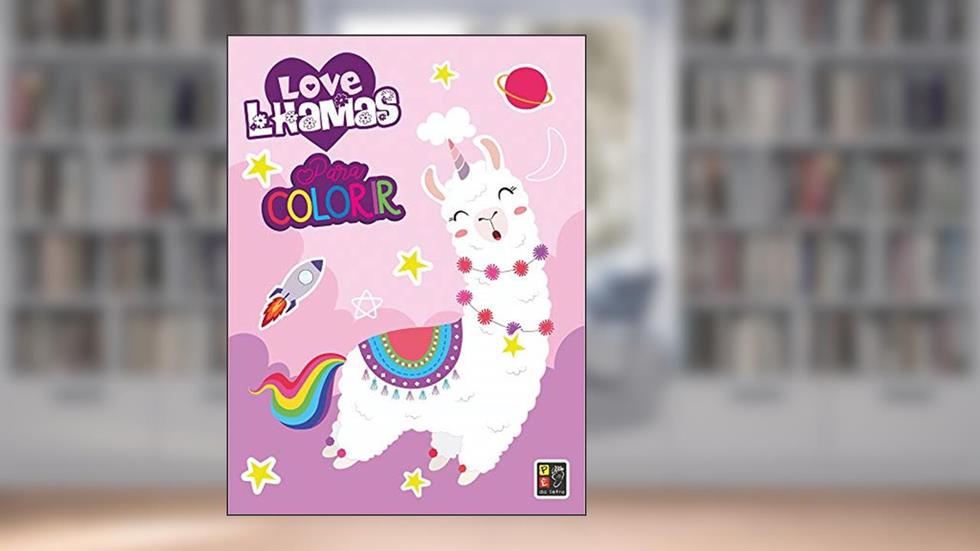 Love Lhamas Para Colorir, do autor Vários Autores