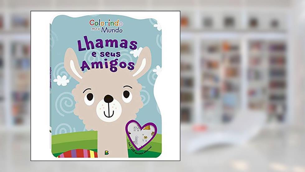 Colorindo meu mundo: Lhamas e seus Amigos, do autor Mammoth World