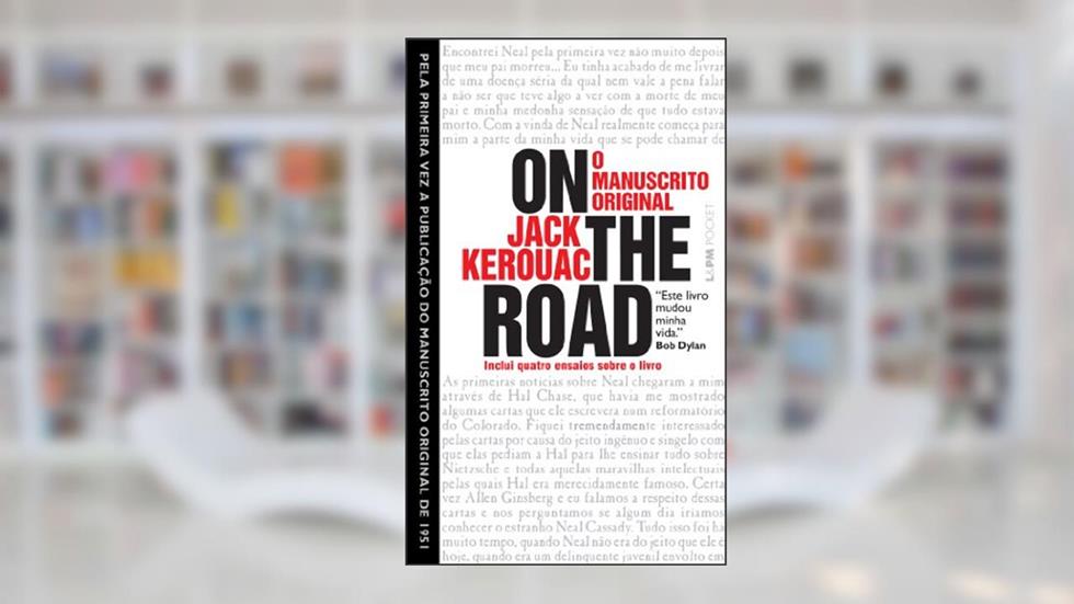 On the Road - o Manuscrito Original, do autor Jack Kerouac