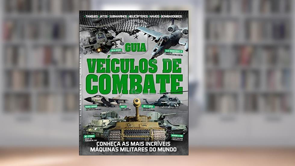 Guia Veículos de Combate, do autor On Line Editora