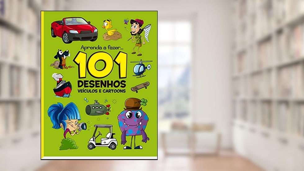 Veículos e Cartoons: 101 Desenhos, do autor Mendonça Alexandre