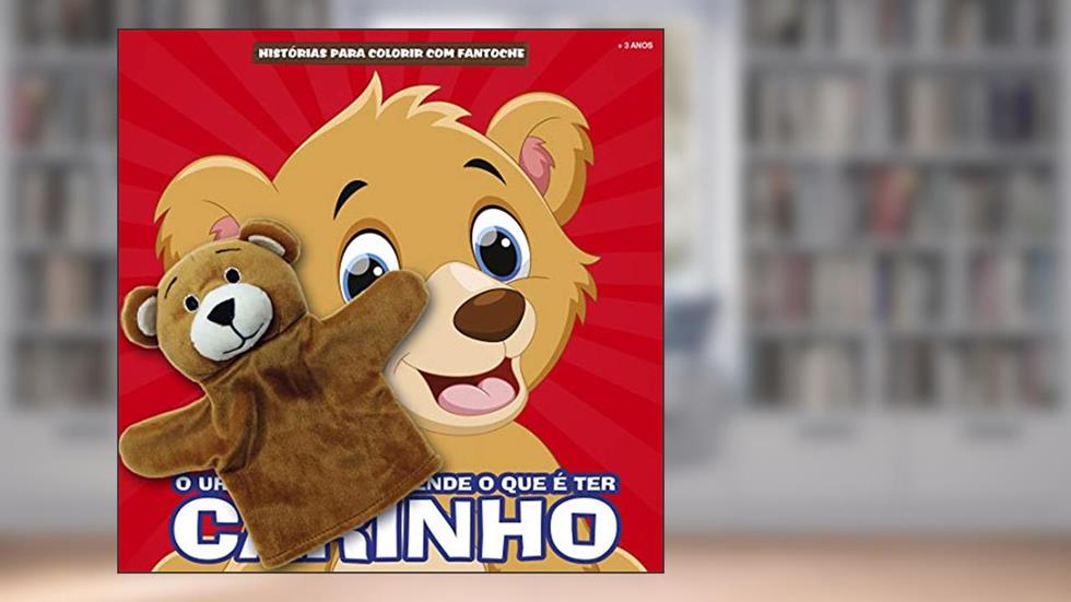 Histórias para colorir com fantoche - Urso, do autor On Line Editora