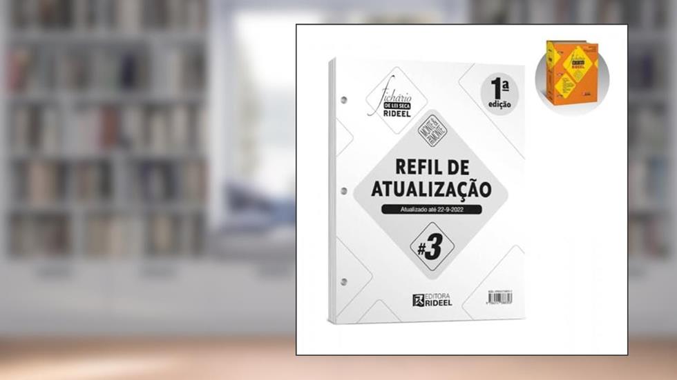 Refil De Atualização #3 - Fichário De Lei Seca Rideel - Monte & Remonte (Capa Laranja), do autor Ricardo Baronovsky