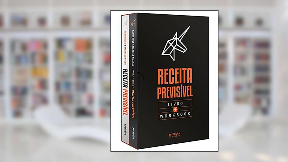 Box Receita Previsível (Livro 2ª edição + Workbook), do autor Aaron Ross; Marylou Tyler; Moraes Marcelo Amaral de