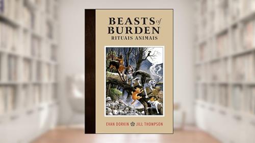 Capa de Beasts of Burden Vol. 1: Rituais Animais, do autor Evan Dorkin; Jill Thompson