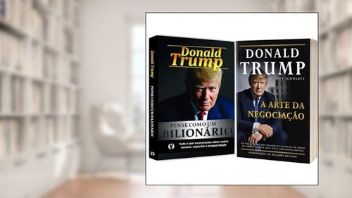 Capa de Kit Donald Trump: Pense Como Um Bilionário + A Arte Da Negociação, do autor VARIOS AUTORES
