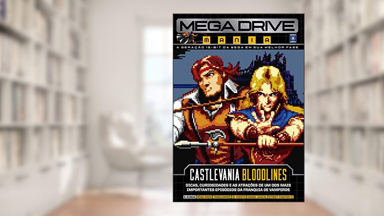 Mega Drive Mania Volume 1 - Castlevania Bloodlines, do autor Editora Europa