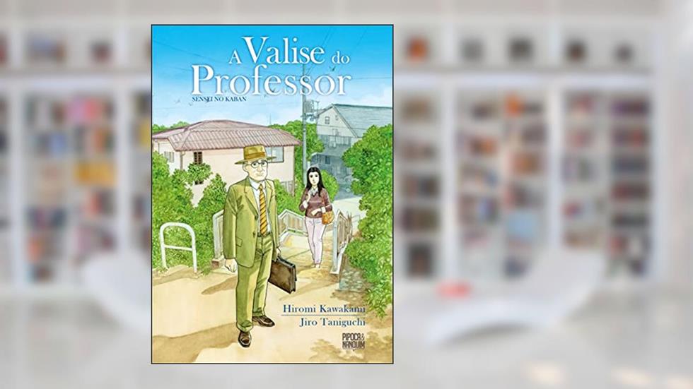 A Valise do Professor (Mangá Volume Único), do autor Jiro Taniguchi; Hiromi Kawakami