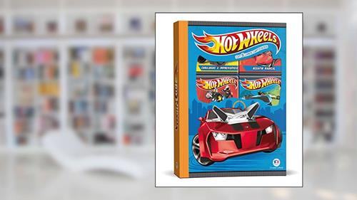 Capa de Hot Wheels - Box 6 minilivros: Com 6 livros cartonados, do autor Ciranda Cultural