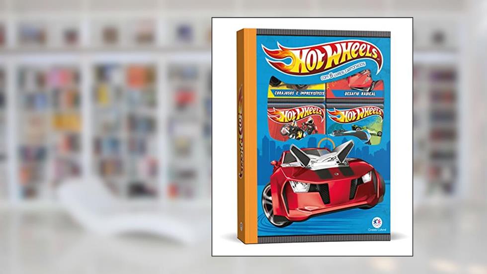 Hot Wheels - Box 6 minilivros: Com 6 livros cartonados, do autor Ciranda Cultural