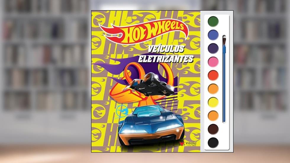Aquarela - Hot Wheels: Veículos Eletrizantes, do autor Vitrola Editora