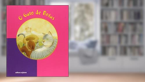 Capa de O gato de botas, do autor Charles Perrault