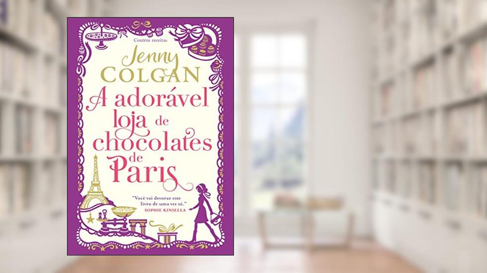 A adorável loja de chocolates de Paris, do autor Jenny Colgan
