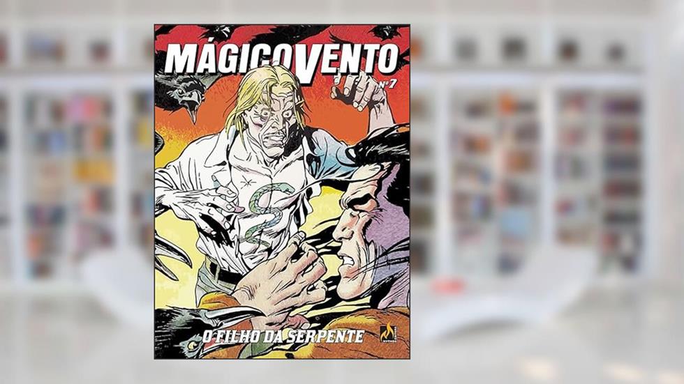 Mágico Vento volume 07: O filho da serpente, do autor Gianfranco Manfredi