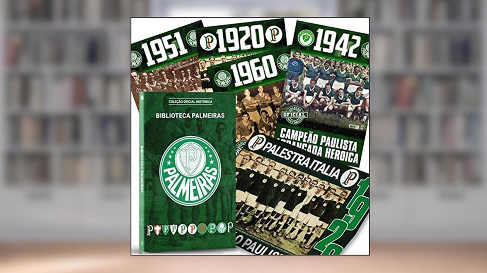 Palmeiras Coleção Oficial Histórica - 4 primeiros pôsteres + Box personalizado, do autor On Line Editora