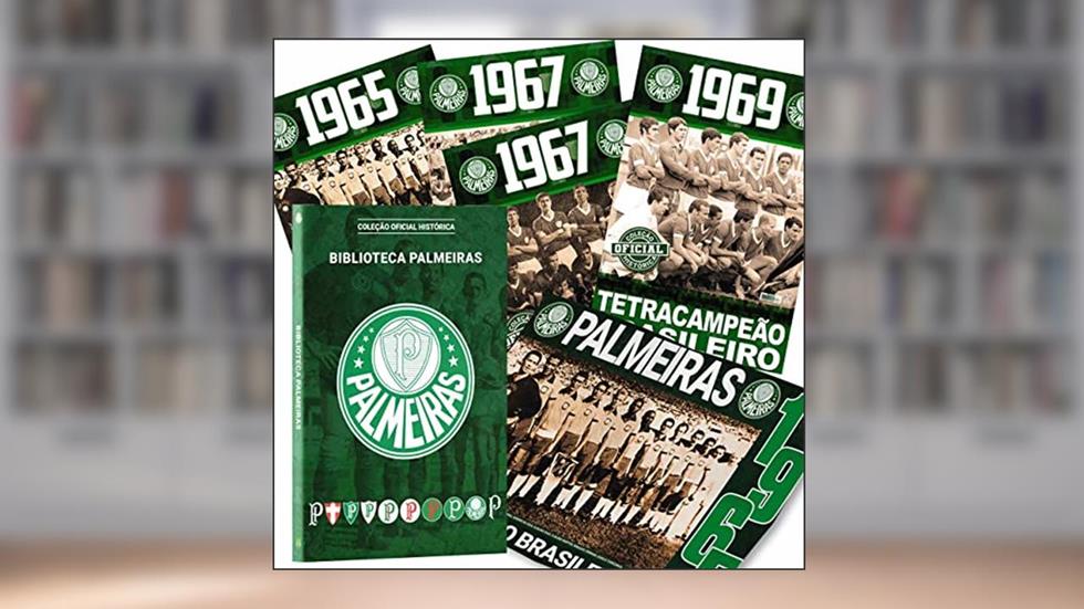 Palmeiras Coleção Oficial Histórica - 8 pôsteres + Box personalizado, do autor On Line Editora