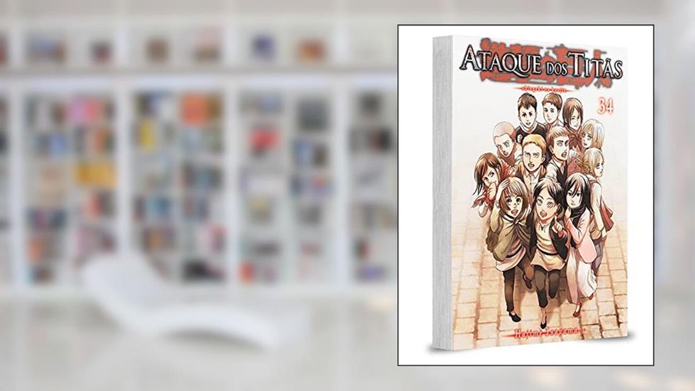 Ataque dos Titãs Vol. 34 - ed. Especial, do autor Hajime Isayama