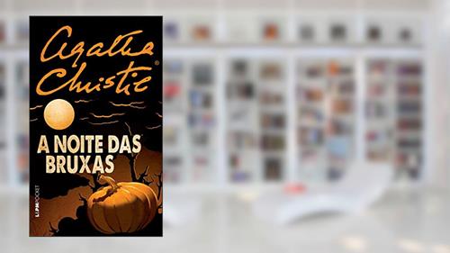 Capa de A noite das bruxas, do autor Agatha Christie