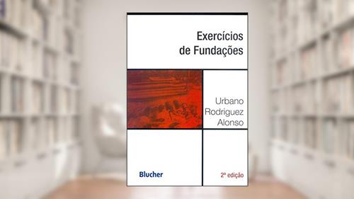 Capa de Exercícios de Fundações, do autor Urbano Rodriguez Alonso