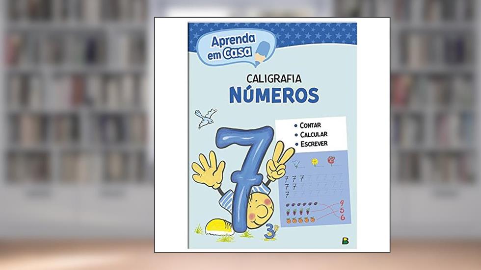 Aprenda em Casa Caligrafia: Números, do autor VÁRIOS AUTORES