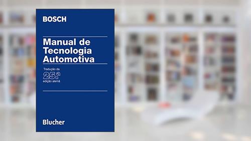 Capa de Manual de Tecnologia Automotiva, do autor Robert Bosch