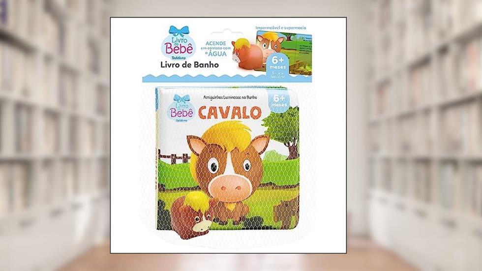 AMIGUINHOS LUMINOSOS NO BANHO: CAVALO, do autor Mandara Publishing
