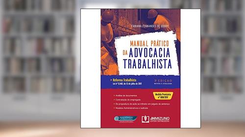 Capa de Manual Prático da Advocacia Trabalhista, do autor Fabiana Fernandes de Godoy