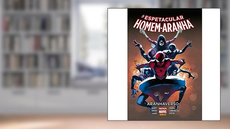 O Espetacular Homem-aranha - Volume 4: Aranhaverso, do autor Dan Slott; Peter David; Dennis Hopeless