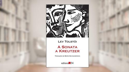 Capa de A Sonata a Kreutzer, do autor Lev Tolstói