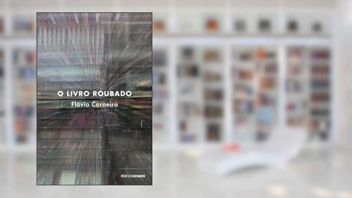 Capa de O livro roubado (André & Gordo: detetives 2), do autor Flávio Carneiro