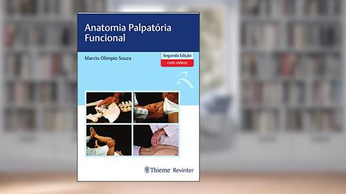 Capa de Anatomia Palpatória Funcional, do autor Marcio Olímpio Souza