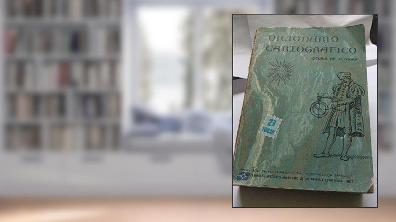 Dicionario Cartografico (Portuguese Edition), do autor Ceurio De Oliveira