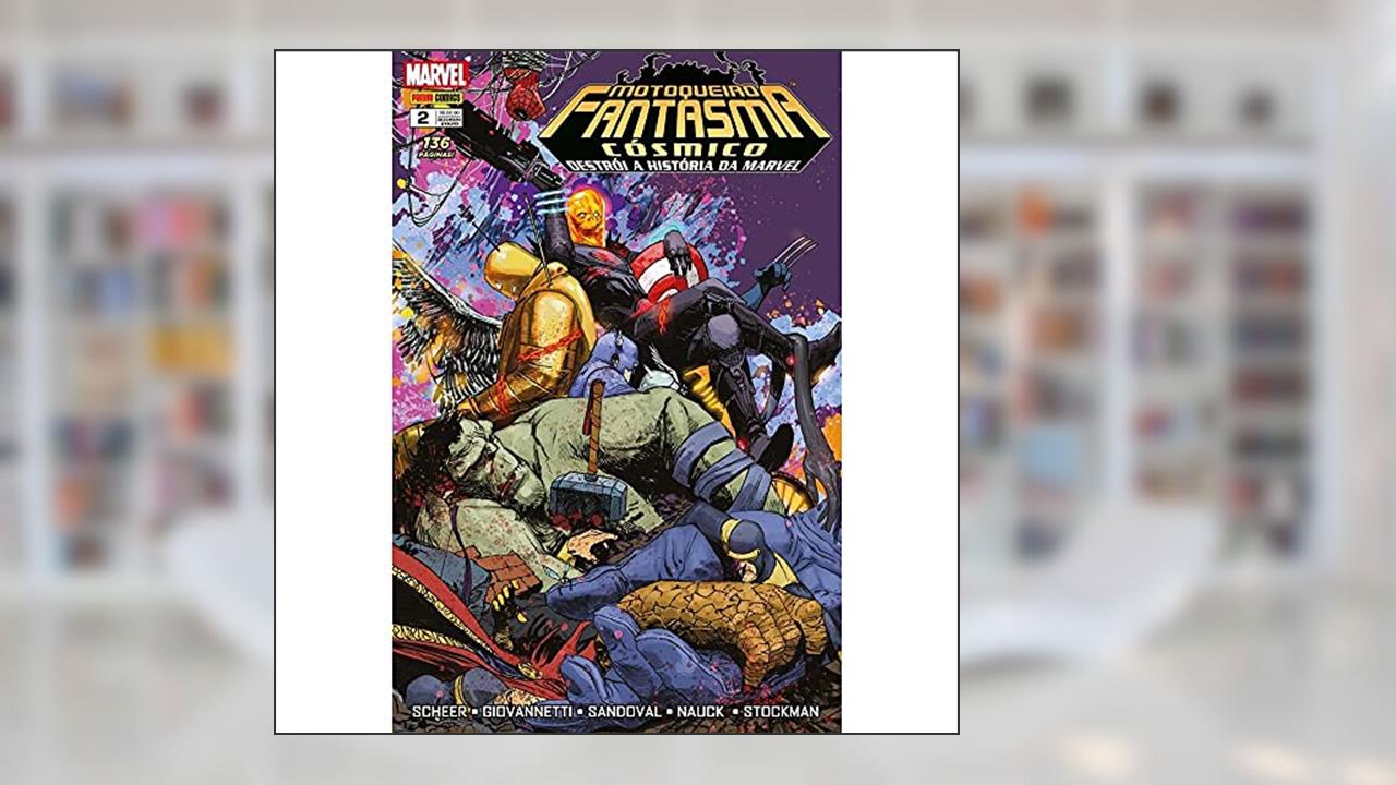 Motoqueiro Fantasma Cósmico Volume 2, do autor Matthew K. Manning