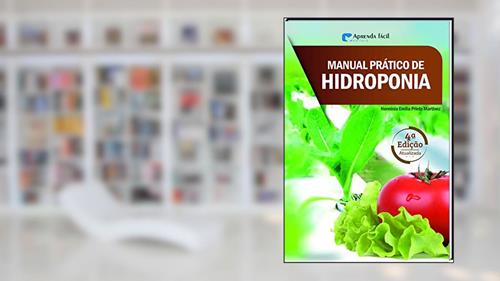 Capa de Manual Prático de Hidroponia, do autor Herminia Emilia Prieto Martinez