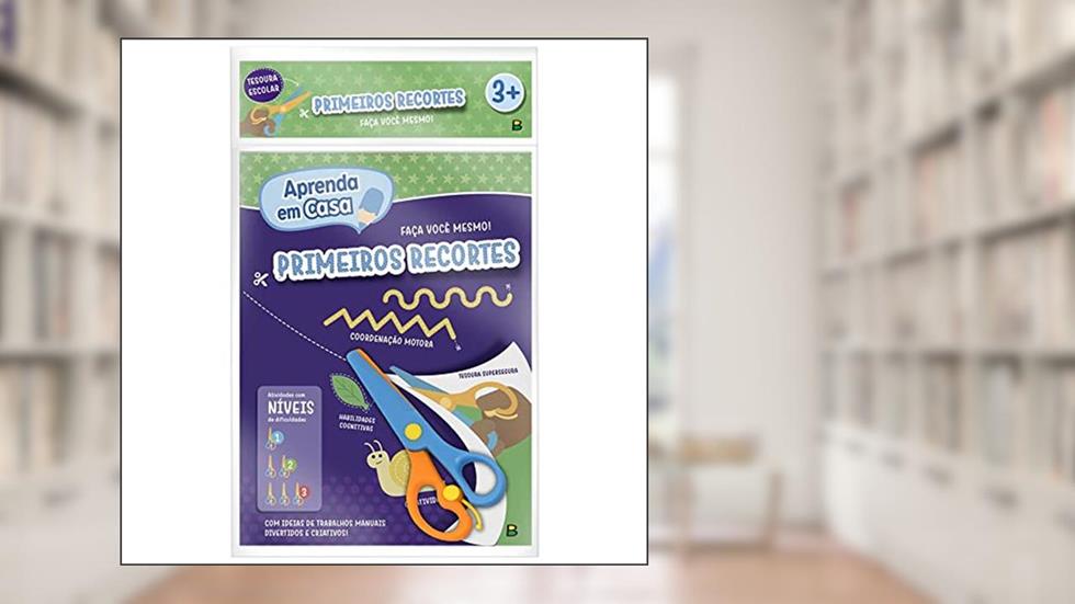 Aprenda em Casa Livro-Kit Primeiros Recortes (G), do autor Todolivro