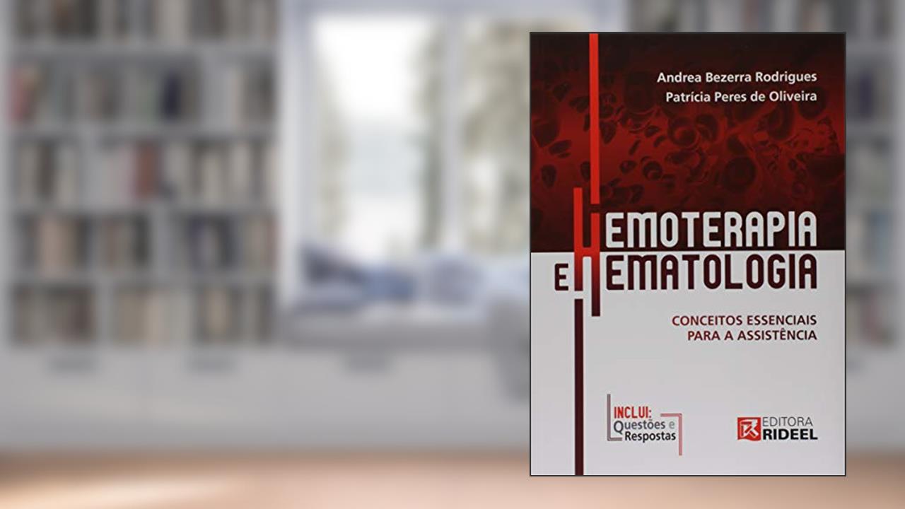 Capa de Hematologia e Hemoterapia. Conceitos Essenciais Para a Assistência, do autor Andrea Bezerra Rodrigues