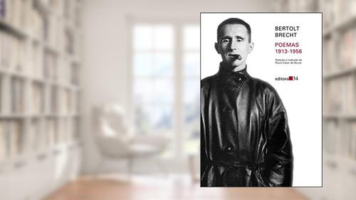 Capa de Poemas 1913-1956, do autor Bertolt Brecht