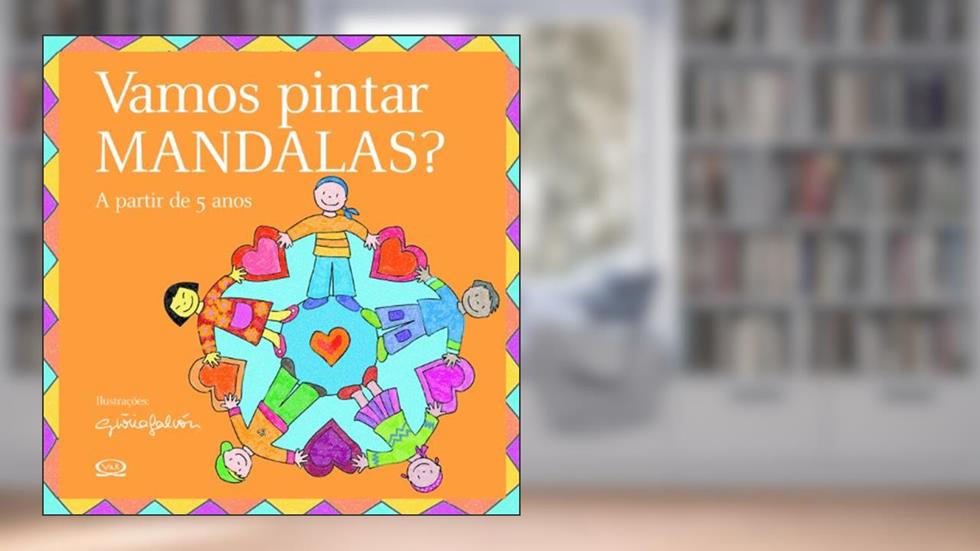 Vamos pintar mandalas?, do autor Gloria Falcon