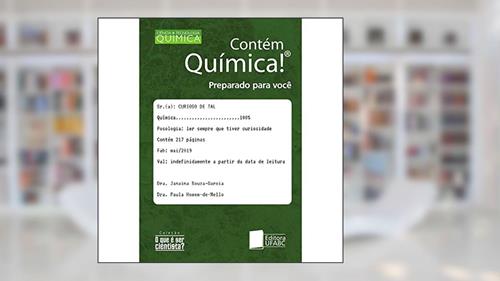Capa de Contém Química! Preparado Para Você, do autor Paula Homem de Mello; Janaina de Souza Garcia