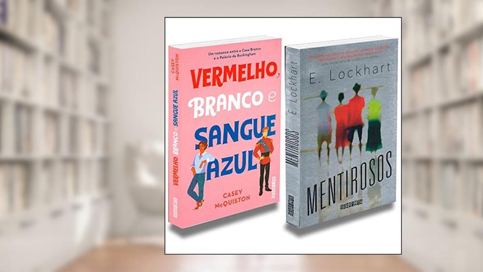 Livro Kit Vermelho Branco e Sangue Azul + Mentirosos, do autor Autor Casey Mcquiston; Autor E. Lockhart
