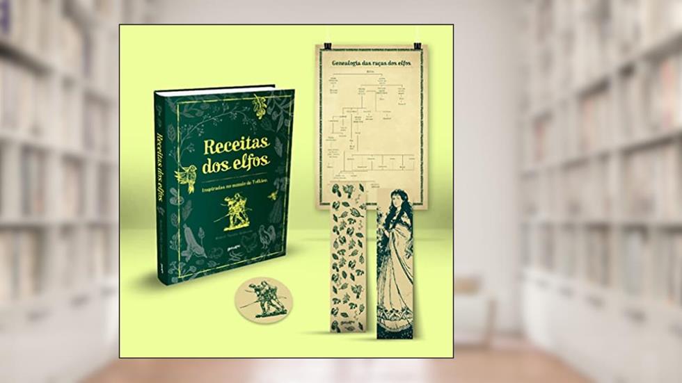 Receitas dos Elfos (edição especial com brindes): pratos fáceis e saborosos inspirados no mundo de Tolkien, do autor Robert Tuesley Anderson