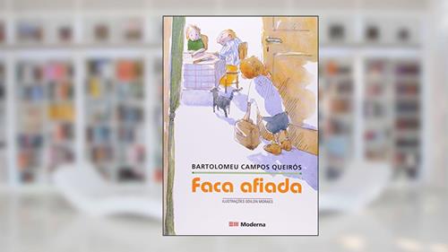 Capa de Faca Afiada, do autor Bartolomeu Campos Queiroz
